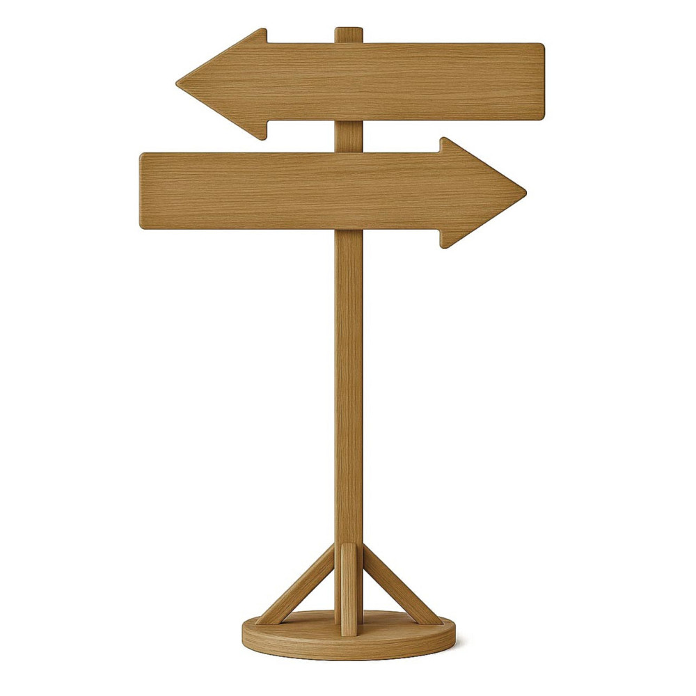 Підлогова стрілка-покажчик "Мантес" сієна Миколаїв - фото 1