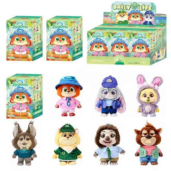 Мягкая игрушка-брелок Zootopia 2 сезон Зоотрополис рандомный выбор Київ