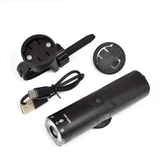 Ліхтарик для катання на велосипеді LEADBIKE, Ліхтар для велосипеда з водозахистом і акумулятором EG-51 Івано-Франківськ