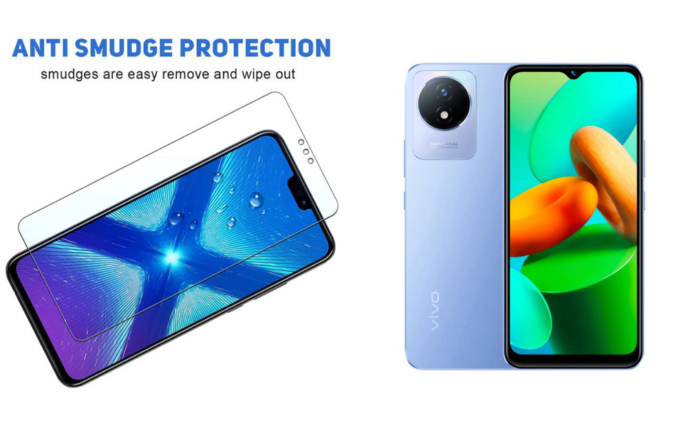 Захисне скло NeoGlass для vivo Y02 – надпрозоре та стійке Київ - фото 3
