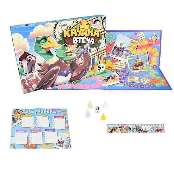 Настольная детская игра «Утиный побег» 30608 на украинском языке Винница