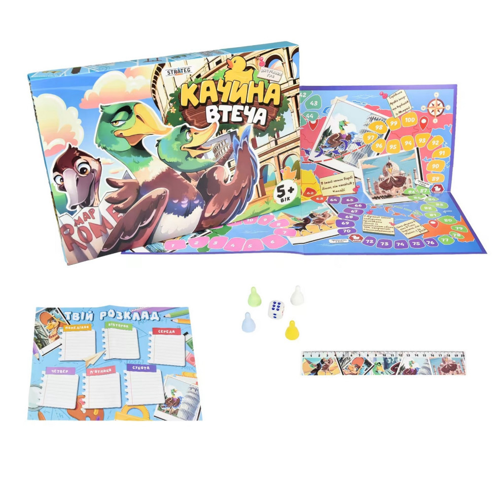 Настольная детская игра «Утиный побег» 30608 на украинском языке Винница - изображение 2