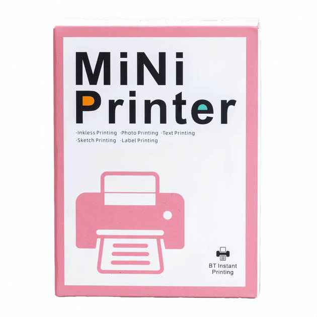Дитячий портативний термопринтер Mini Printer (Блакитний) Вінниця - фото 10