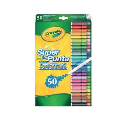 Фломастери Crayola Supertips (washable), 50 шт (7555) Вінниця