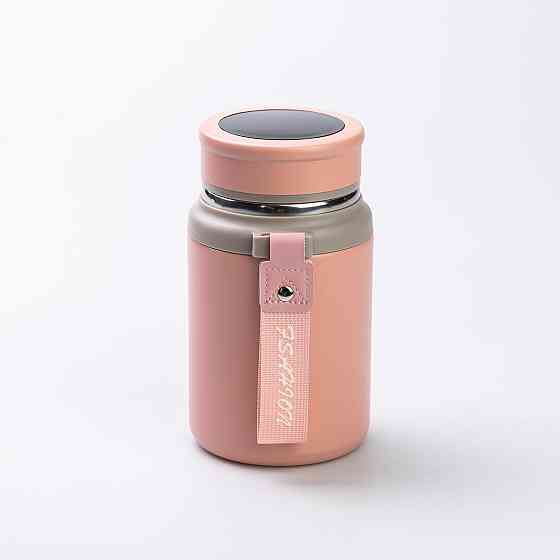 Термос Fashion с термометром, 700 мл, розовый Киев