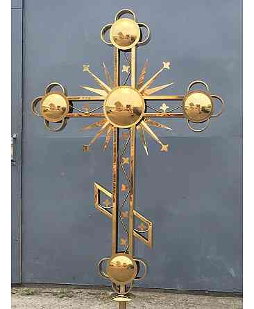 Хрест на купол Церкви Киев