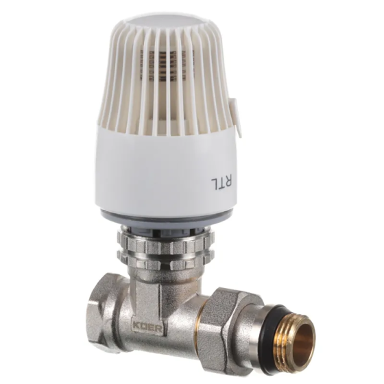 Кран RTL Koer KR.943-Gi - 1/2x1/2 з системою "антипротікання" прямий (KR3066) Київ