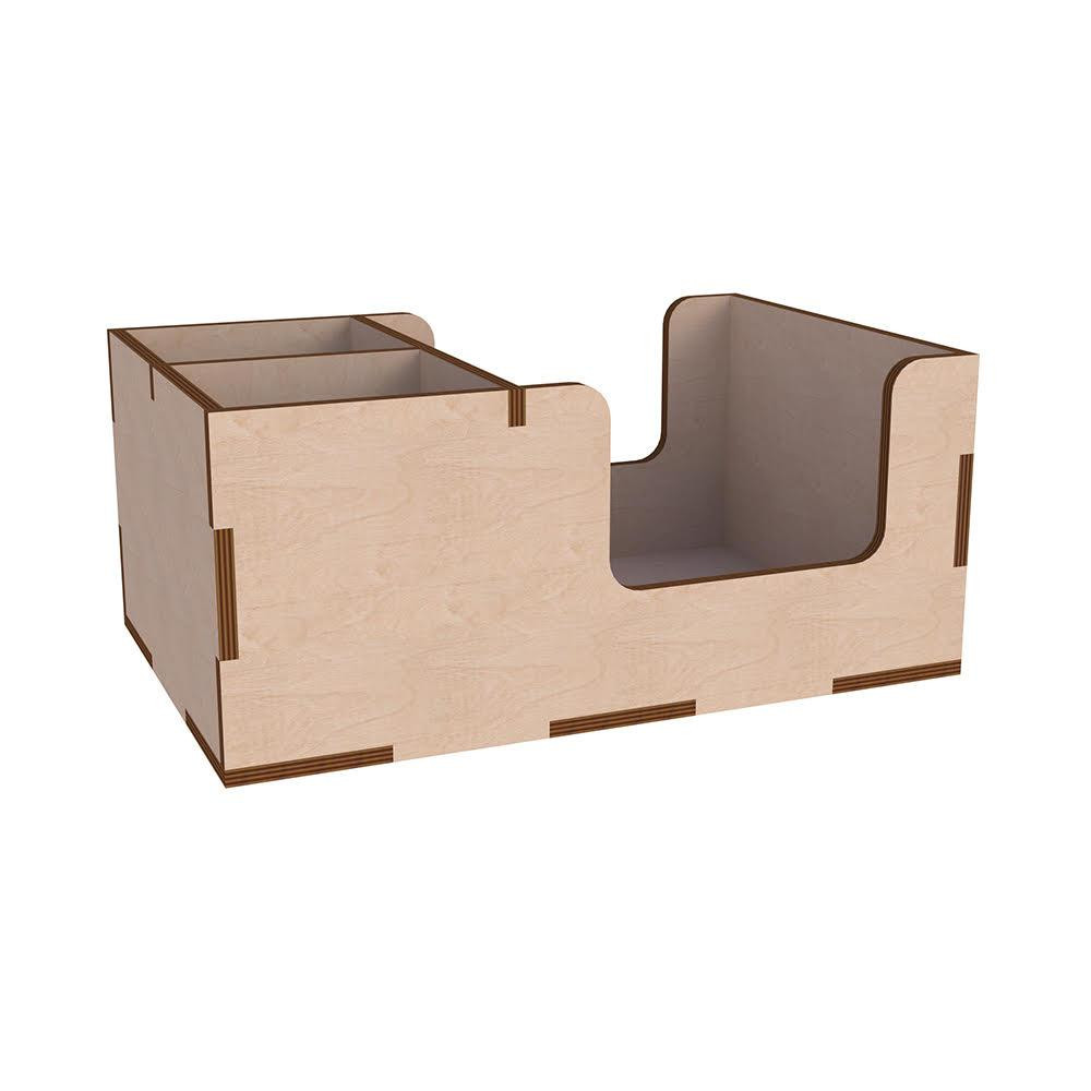 Барний органайзер EKOSTAR дерев'яний 230х150х100 Київ - фото 2