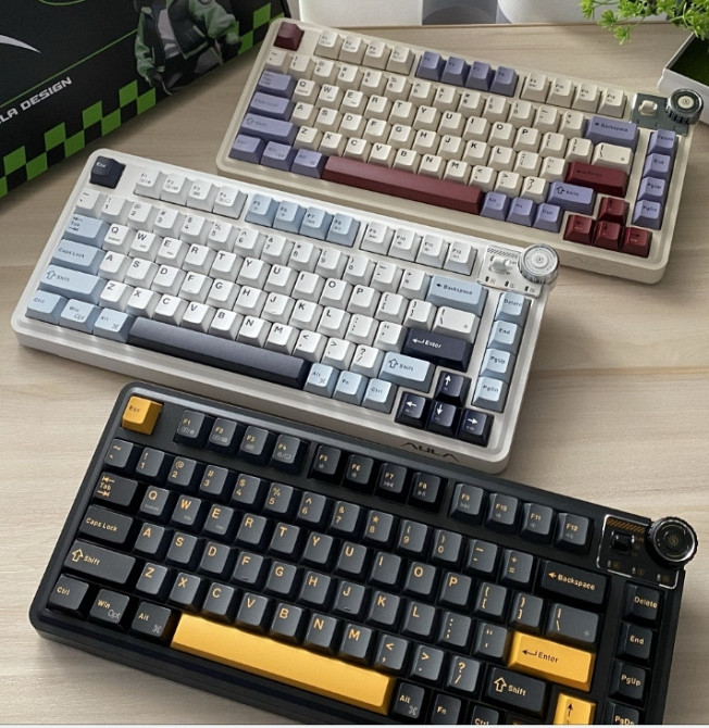 Новая беспроводная механическая клавиатура Aula AU75. Харьков - изображение 8