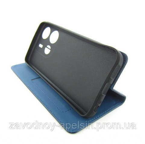 Чехол книжка Tecno Spark GO 2023 Защита камеры (синий) Одесса - изображение 2