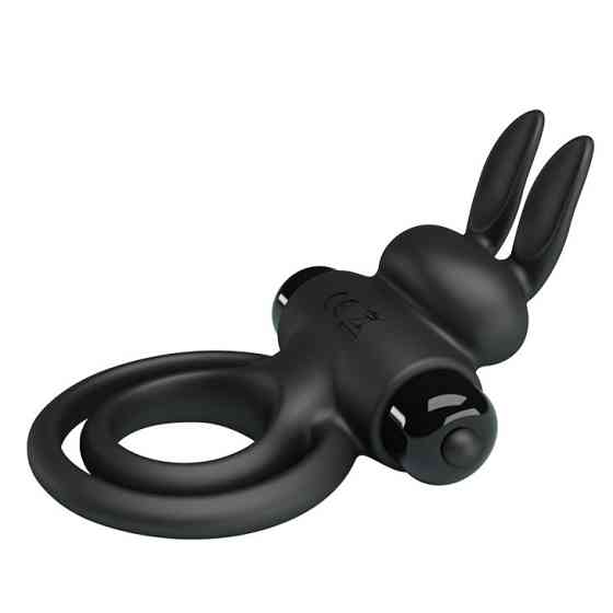 Ерекційне кільце - Pretty Love Vibrant Penis Ring III Black Sex Aura Київ