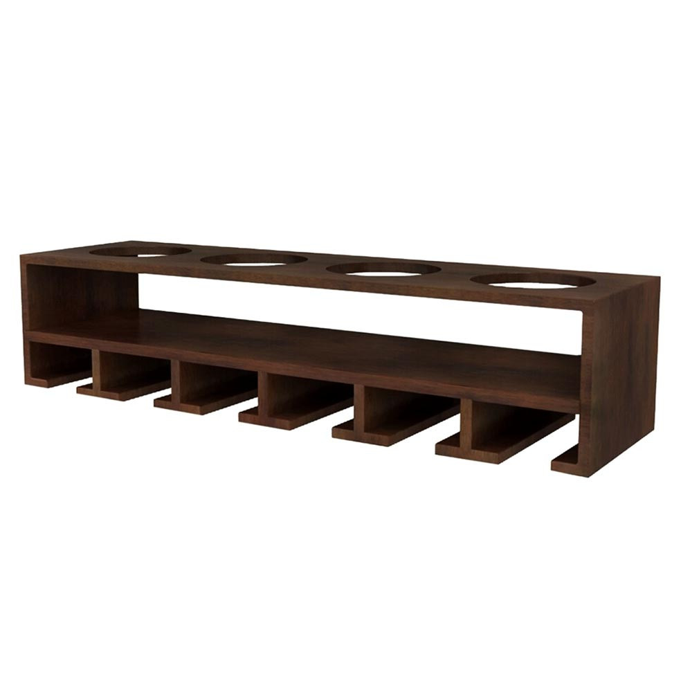 Настенная винная полка 