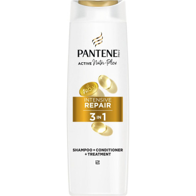 Шампунь Pantene Pro-V 3 в 1 Интенсивное восстановление 325 мл (8700216509022) Винница - изображение 2
