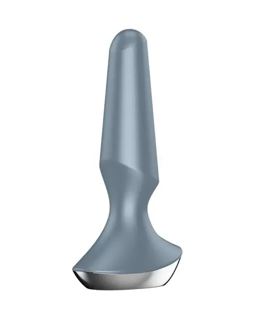 Анальна смарт-вібропробка Satisfyer Plug-ilicious 2 Ice Blue Львів - фото 3