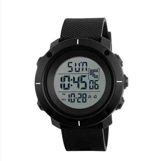 Мужские спортивные часы Skmei 1213 dekker черные Винница