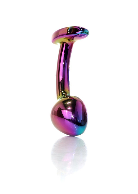 Плаг Plug-Jewellery Multicolour Curved, розмір M Sex Aura Київ - фото 5