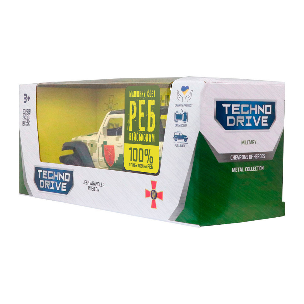 Автомодель серії Шеврони Героїв - Jeep Wrangler Rubicon - ОК Південь Дніпро - фото 5