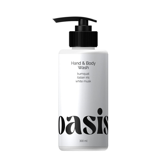 Парфумований гель для душу Kumquat Italian Iris White Musk Dama Bianca Oasis 300 мл Київ - фото 1