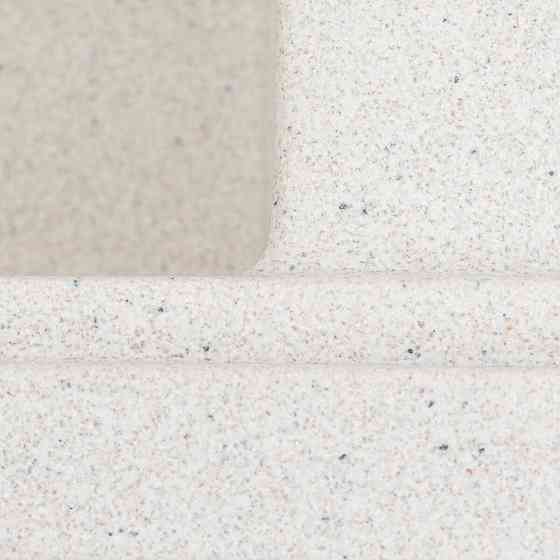 VALESO Гранітна мийка для кухні VALESO AZURIT 7950 матова Біла в крапку Киев