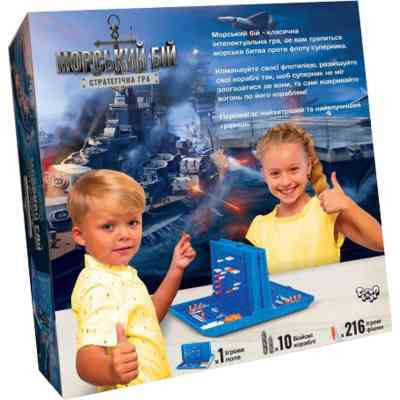 Настільна гра Danko Toys Морський бій (Danko Toys) (укр.) (G-MB-01U) Вінниця