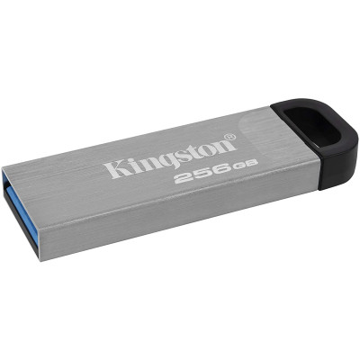USB флеш накопитель Kingston 256GB DT Kyson Silver/Black USB 3.2 (DTKN/256GB) Винница - изображение 2