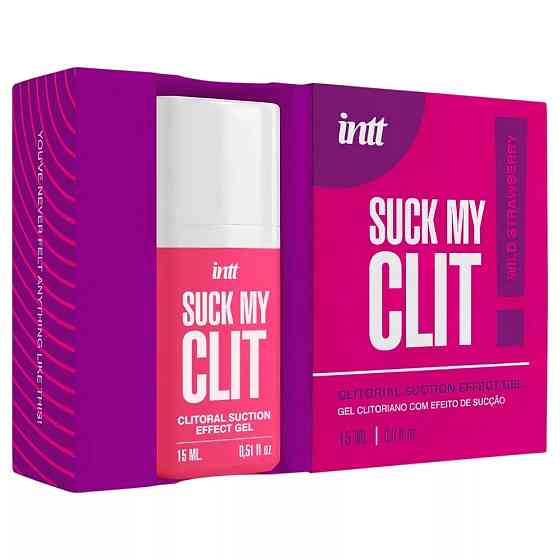 Гель для кліторальної стимуляції - Intt Suck My Clit Wild Strawberry, 15 мл Sex Aura Київ