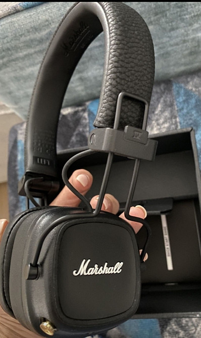 Наушники Marshall Major 4 IV Bluetooth Black / Brown . Киев - изображение 5
