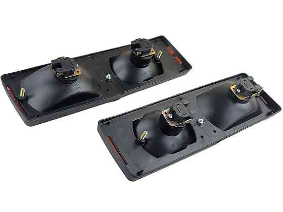 Ліхтар 2101 задній (чорний корпус) оранжевий/червоний (к-кт 2 шт) Мукачево