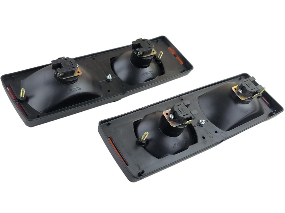 Фонарь 2101 задний (черный корпус) оранжевый/красный (к-кт 2 шт) Мукачево - изображение 3