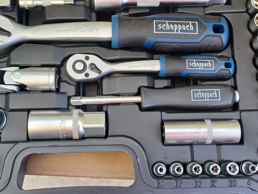 Инструментарий Scheppach Sch-41082-5 108 шт. Киев - изображение 8