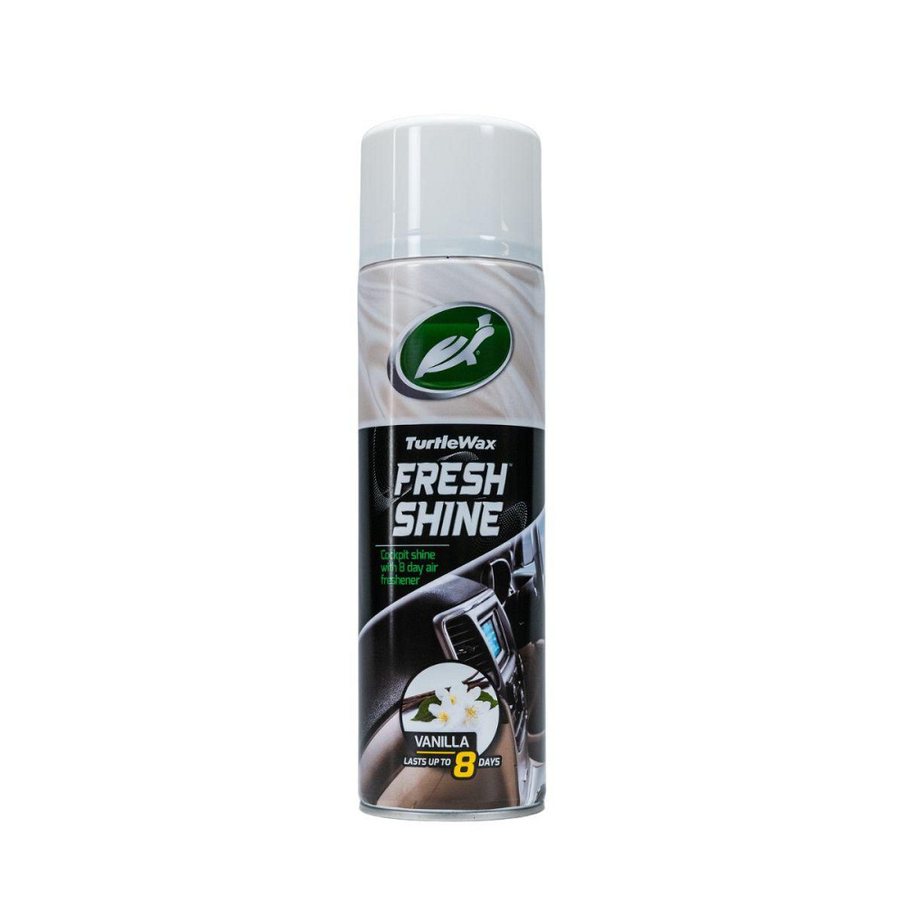 TURTLE WAX 53010 — Поліроль для панелі приладів Fresh Shine Vanilla 500 мл | Захист пластику та аромат ванілі Ковель - фото 1