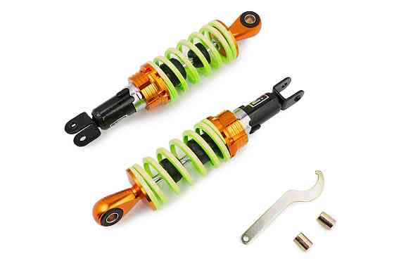 Амортизатори (пара) універсальні 280mm, тюнінг (зелені) NET Київ