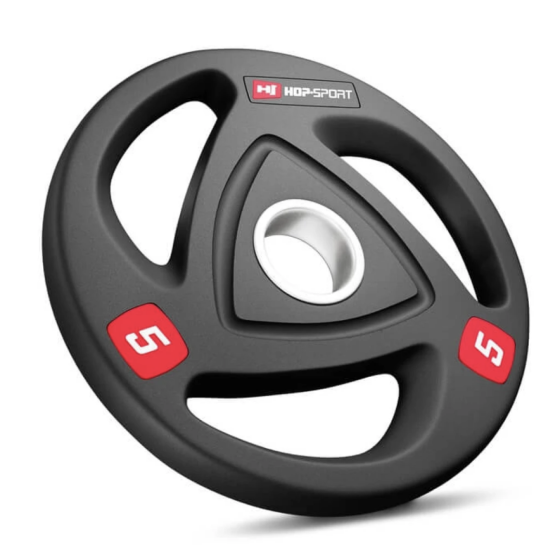 Набір олімпійський Hop-Sport PRO 50кг з W-подібним грифом Київ