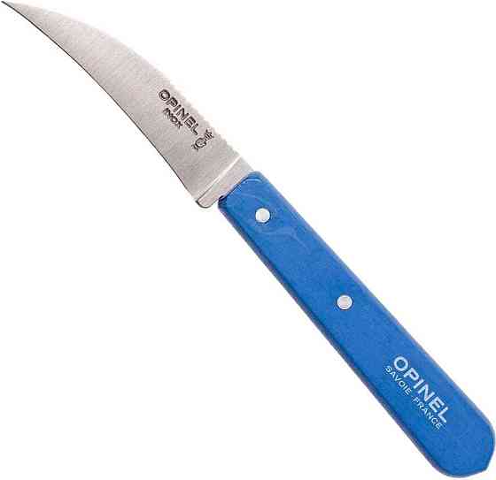 Кухонный Нож изогнутый для очистки овощей и фруктов Opinel No.114 