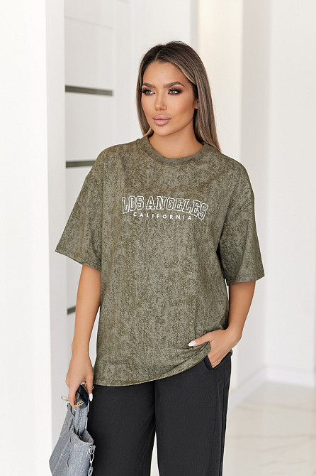 Футболка тай-дай женская Place Батал Киев - изображение 9