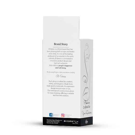Плаг Plug-Jewellery Multicolour Curved, розмір M Sex Aura Київ