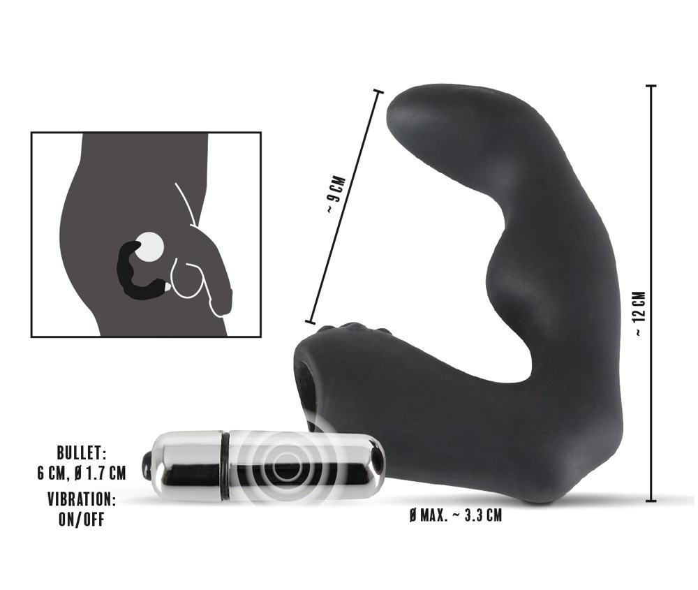 Массажер простаты - Rebel Prostate Stimulator Sex Aura Киев - изображение 6