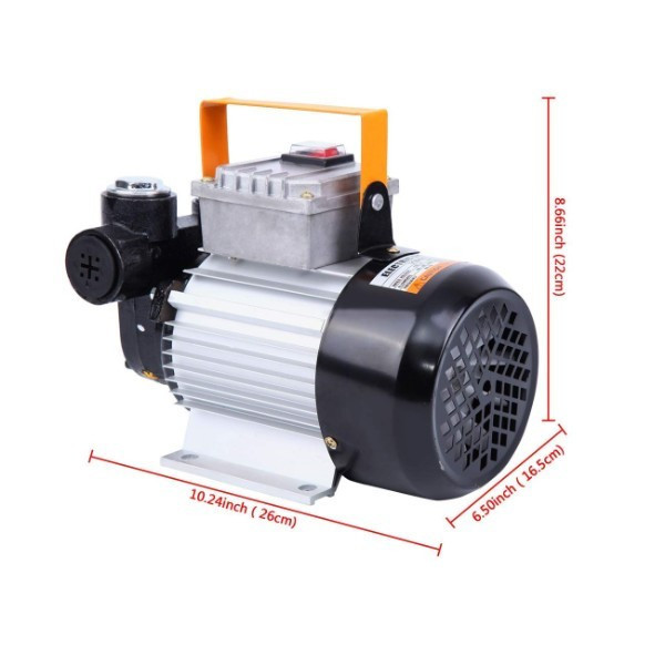 Насос топливоперекачивающий Rewolt 60 л/мин 230В для ДТ (RE SL001-220V) Чернигов - изображение 8