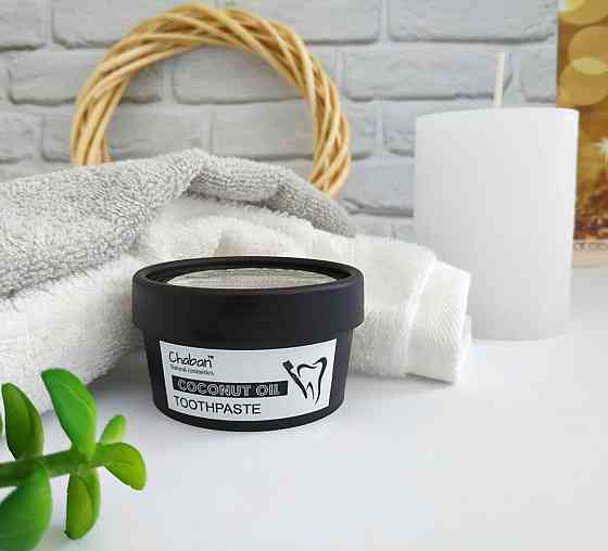 Кокосова зубна паста Chaban 50 мл Київ