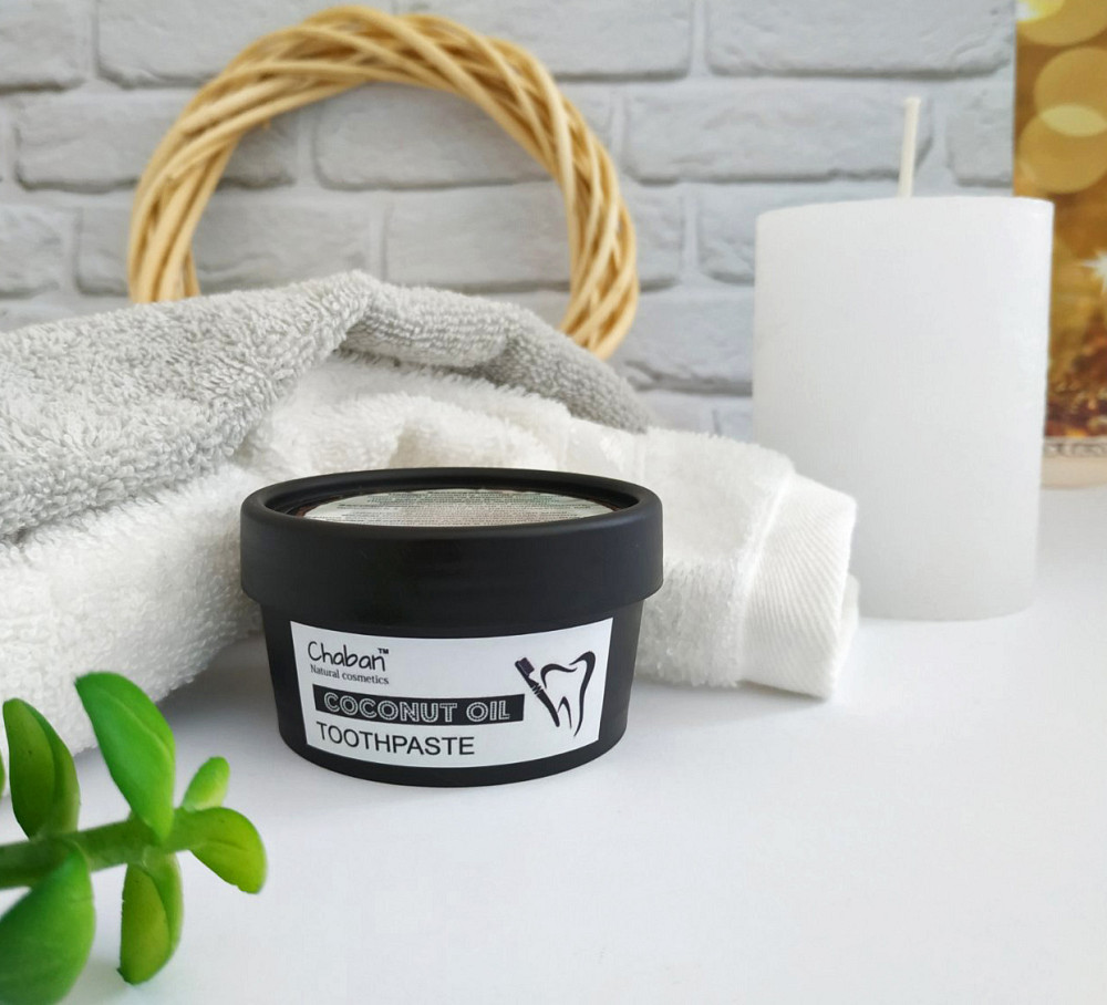 Кокосова зубна паста Chaban 50 мл Київ - фото 2