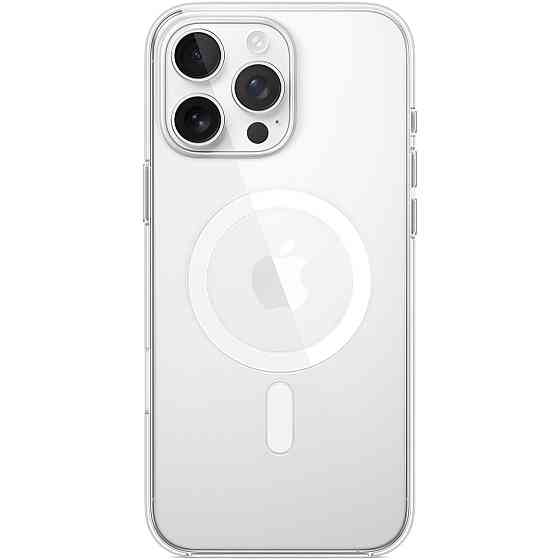 Чохол-накладка Apple Clear Case with MagSafe для Apple iPhone 16 Pro Max Transparent (MA7F4) ( 12552 ) Харків