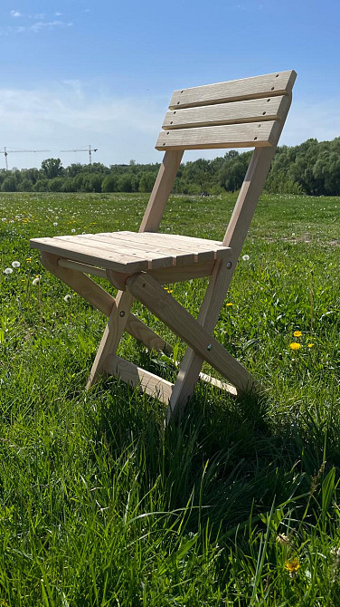 Стілець розкладний 35х40 - Ясен Киев - изображение 1