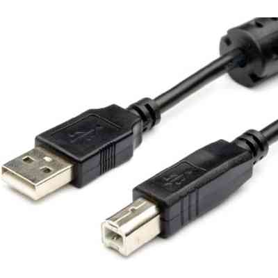 Кабель для принтера USB 2.0 AM/BM 1.5m ferite Atcom (5474) Винница
