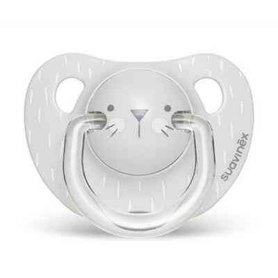 Пустышка Suavinex Hygge анатом.Уютные истории 6-18 мес. серая (306566) Винница