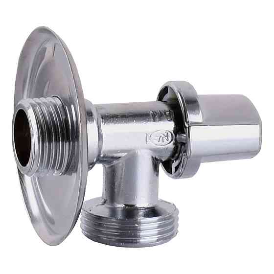 Кран шаровый угловой ARCO 1/2″х 3/4″ DEF728P AntiLime (000004514) Киев