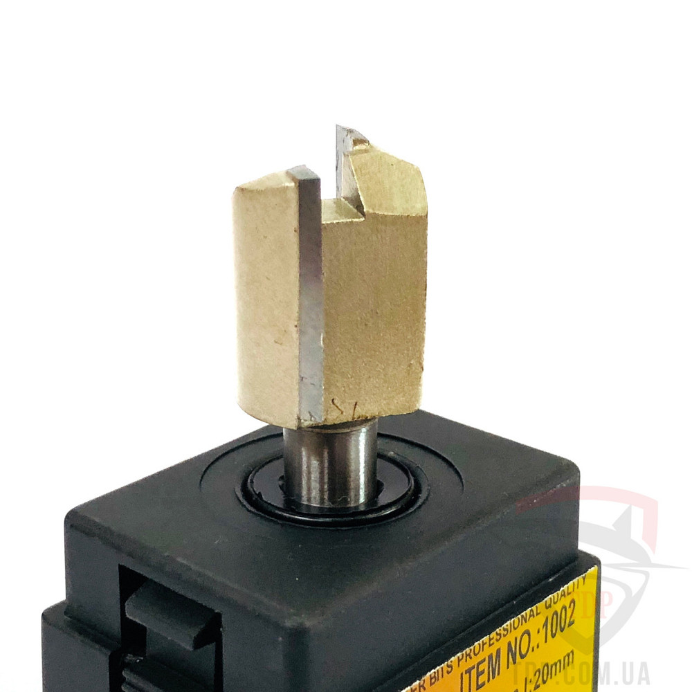 Фреза по дереву ГЛОБУС пазовая прямая для выборки под петли 1002 D18 d8 h20 Коломия - фото 3