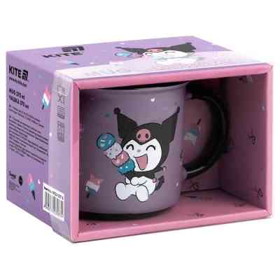 Чашка Kite Kuromi 370 мл, HK-2 (HK25-217-2) Винница