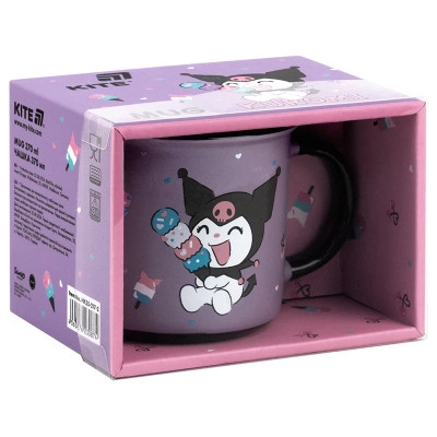 Чашка Kite Kuromi 370 мл, HK-2 (HK25-217-2) Винница - изображение 3