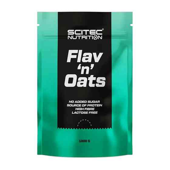 Вівсянка швидкого приготування Scitec Nutrition Flav 'n' Oats 1000 g (Unflavored) Луцьк