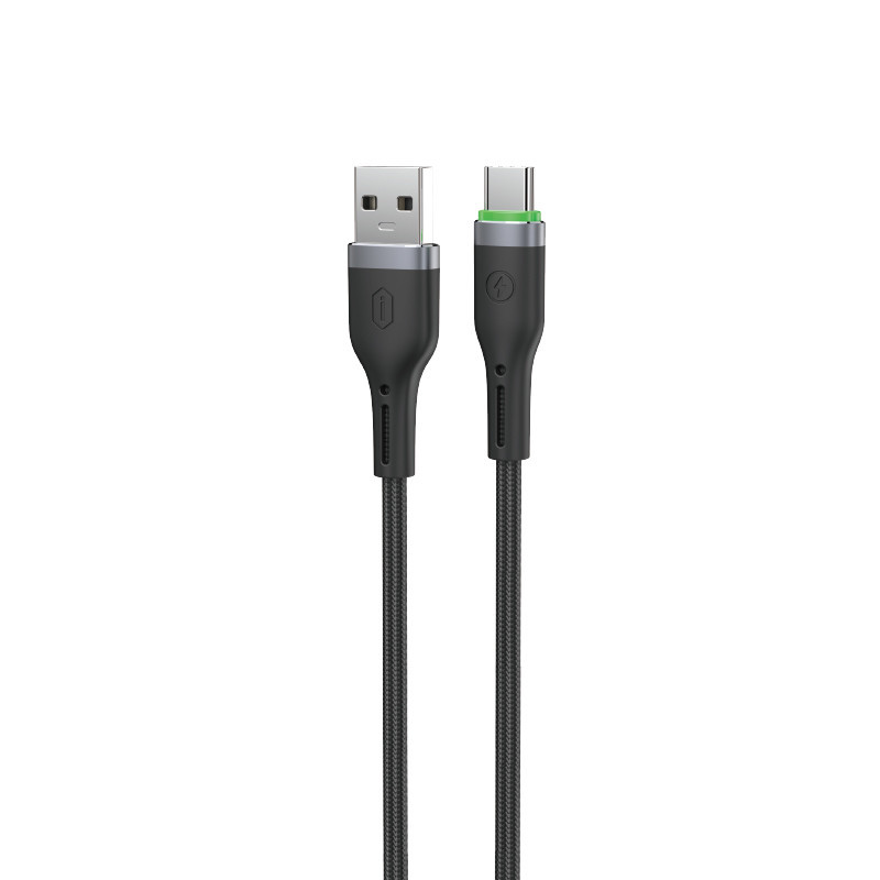 Кабель WIWU 27W OringLink Series Nylon Braided Cable Wi-C067 A-C 1M Одеса - фото 3